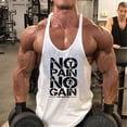 thumbnail image 1 of Nuevas llegadas culturismo Stringer Tank Top hombre algodón gimnasio sin mangas camisa hombres Fitness chaleco Singlet ropa deportiva entrenamiento, 1 of 2