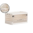thumbnail image 1 of Dvruxg Boîte de Rangement en Plastique à Roulettes, Organisateur Pliable à Roulettes, Coffre à Jouets Polyvalent pour le Rangement du Salon, 1 of 5
