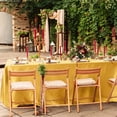thumbnail image 2 of Satin Tablecloth Table Cloth 145x260cm for Banquet Decor Wedding Dining Table, 2 of 9