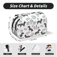 thumbnail image 5 of Sikiie Dachshund Dog Puppy Print Flip Double-layer Pencil Case, All-purpose Stationery Bag for Study and Office, Zipper Design, Unisex, 5 of 7