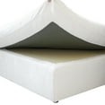 thumbnail image 5 of LovingAHome Modern Ottoman Module for Living Room, Minimalist Comfy Breathable Footstool, White, 5 of 7