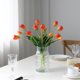 thumbnail image 4 of Ramos de flores artificiales LINSIE Tulipanes naranja x15, 4 of 7