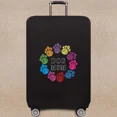 thumbnail image 1 of Travel Accessories Luggage Case Suitcase Dust Protective Cover 18-28 Inch Footprints Pattern Series Trolley Case Elastic Cover 8Footprints017 L, 1 of 6