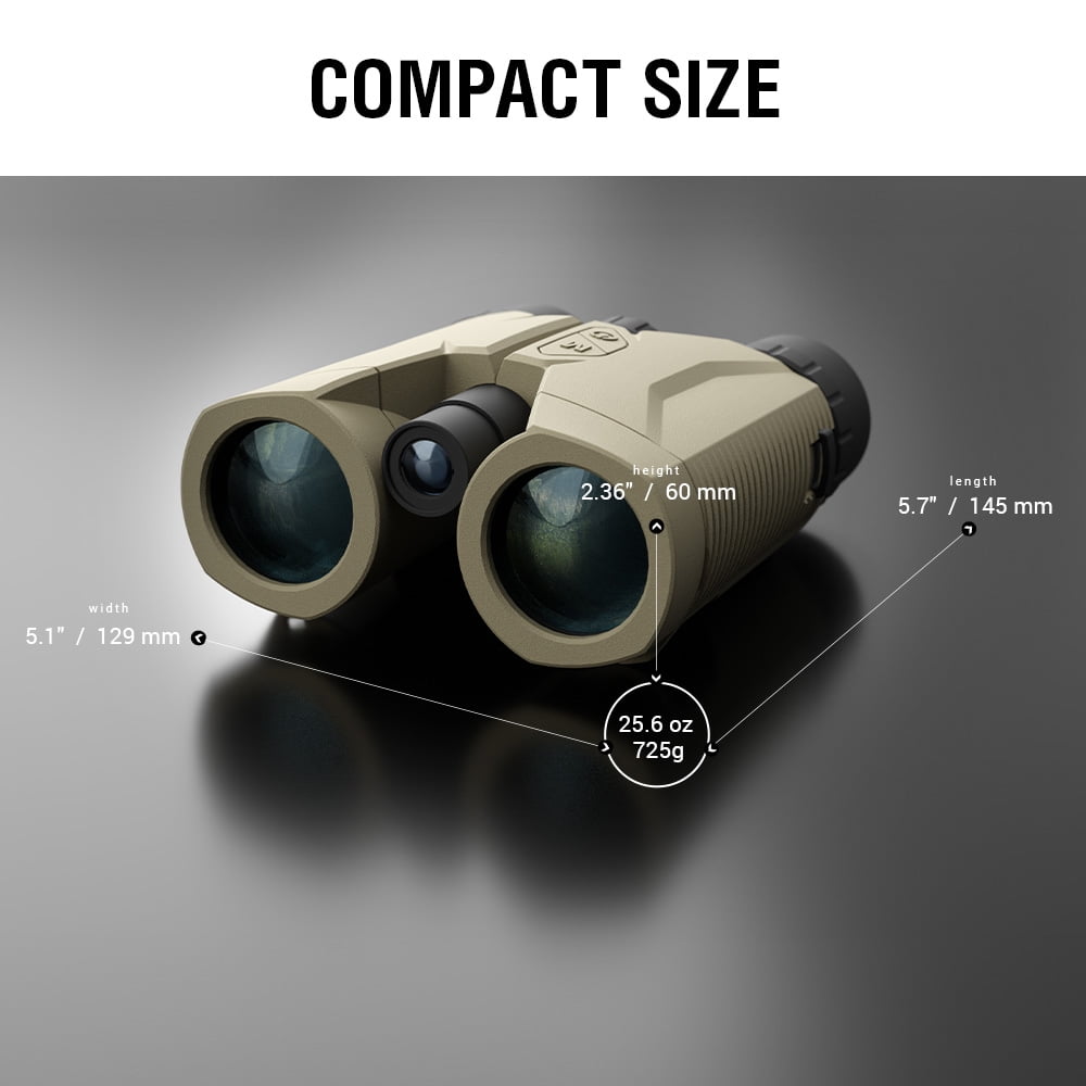 ATN 2000 Ballistic Rangefinder Binoculars 10x 42mm