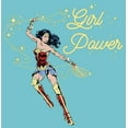 thumbnail image 2 of Girl's Wonder Woman 1984 Girl Power  Graphic Tee Tahiti Blue Small, 2 of 4