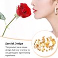 thumbnail image 3 of ZheElen Earring Stud Base Multi Stainless Handmade Popular Ear Pins Setting Daily DIY Jewelry Making Tool Beach Supplies Gold 10mm 1Set, 3 of 6