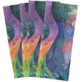 thumbnail image 2 of Dreamtimes Mermaid Fantastic Kitchen Towels Set of 6 Dishcloths Hand Towels Tea Towels Ultra Absorbent for Cleaning Washing Drying Dishes Tableware 28'' x 18'', 2 of 7