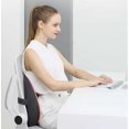 thumbnail image 2 of Almohada lumbar densa – Soporte de espalda firme ergonómico patentado multiregión para aliviar el dolor de espalda baja – Cojín de apoyo lumbar con correa para silla de oficina, coche, sofá, avión – Gris Sailing Electrónica, 2 of 5