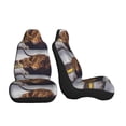 thumbnail image 3 of Pofeuu Yak Print Automotive Car Seat Covers Flat Cloth Full Set Seat Covers,Car Seat Covers front seats for Cars Trucks and SUVs-1, 3 of 9