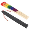 thumbnail image 1 of Abanico De Kung Fu, Patrones Simples Y Exquisitos Abanico De Kung Fu Colorido Multiusos, Alto Factor De Seguridad Hermoso Para La Decoración De Regalos De Cumpleaños Halloween ANGGREK Colorful Kung Fu Fan, 1 of 1