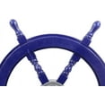 thumbnail image 3 of Ship Wheel Dark Blue - Aluminum Hub - (30 Inches, Dark Blue), 3 of 3