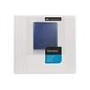 Business Source 2-Pocket Folders 125 Sht Cap Letter 12"x9" 25/BX D.BLUE 78492