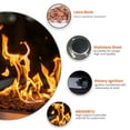 thumbnail image 3 of 2022 New 28in Propane Fire Pit Table 50000 BTU Outdoor Brown Square Gas Fire Pit Heater, 3 of 9