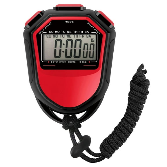 Spirastell Stopwatch,Waterproof Stopwatch Handheld LCD Timer Counter Handheld LCD Timer Fesjoy RUSUO Waterproof Handheld Funien Waterproof