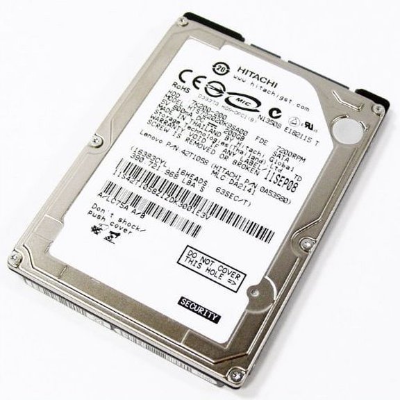 HITACHI 200GB 2.5"" 7200RPM LAPTOP HARD DRIVE - HTS722020K9SA00