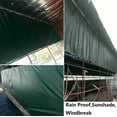 thumbnail image 6 of LUVCMFT 6*10ft Tarps Heavy Duty Waterproof, 5 Mil Green Poly Tarp Cover for Roof Patio Boat Pool, 6 of 8