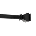 thumbnail image 1 of Mainstays Adjustable Tension Shower Curtain Rod, 53" to 86", Matte Black, 1 of 5