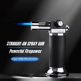 thumbnail image 2 of FYROXIA Dual Flame Torch Lighter - High-Intensity Double Jet Welding Tool with Wind-Resistant Blue Flame, Heavy-Duty Metal Igniter for Soldering and DIY (Butane Not Included), 2 of 12