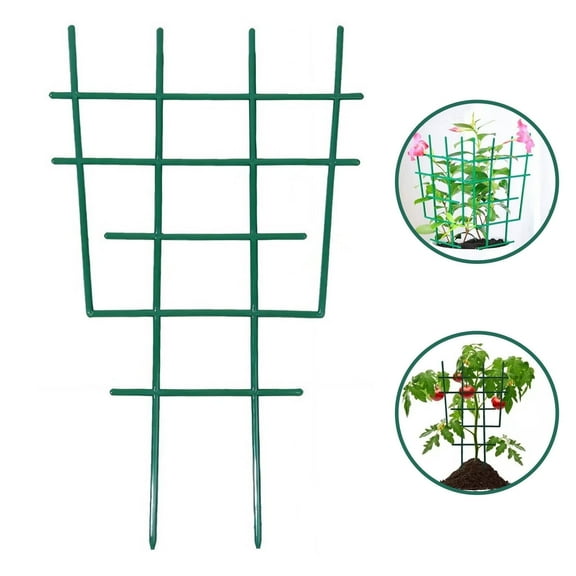 FACEGA Garden Trellis for Climbing Plants,Rustproof Support for Vines, Vegetables and Flowers,Adjustable Green Plant Stakes for Outdoor Use