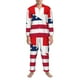 thumbnail image 3 of Balery USA Switzerland Pijama para Hombre de Dos Piezas con Manga Larga, Conjunto de Dormir y Descanso Suave con Bolsillos-Large, 3 of 7