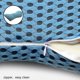 thumbnail image 4 of Riwesomey Almohada de espuma viscoelástica 4D, almohada de soporte Lumbar, cojín para la cintura del asiento del coche, protección de la columna Ventana automotriz Azul, 4 of 8