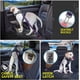 thumbnail image 4 of Cinturón de seguridad para perros, versión 2 en 1 con barra de bloqueo para perros, cinturón de seguridad para coche, hebilla metálica, elástico de nailon, paquete de 2 cinturones de seguridad, 4 of 5