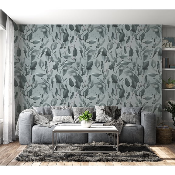 Botanical Wallpaper Wall Mural - Tangled Nature