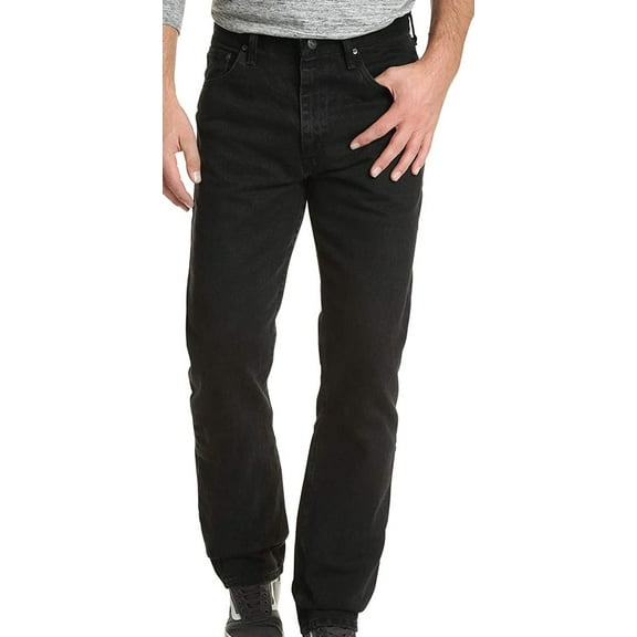 Mens 38X32 Relaxed Fit Five-Pocket Heavy-Duty Jeans 38