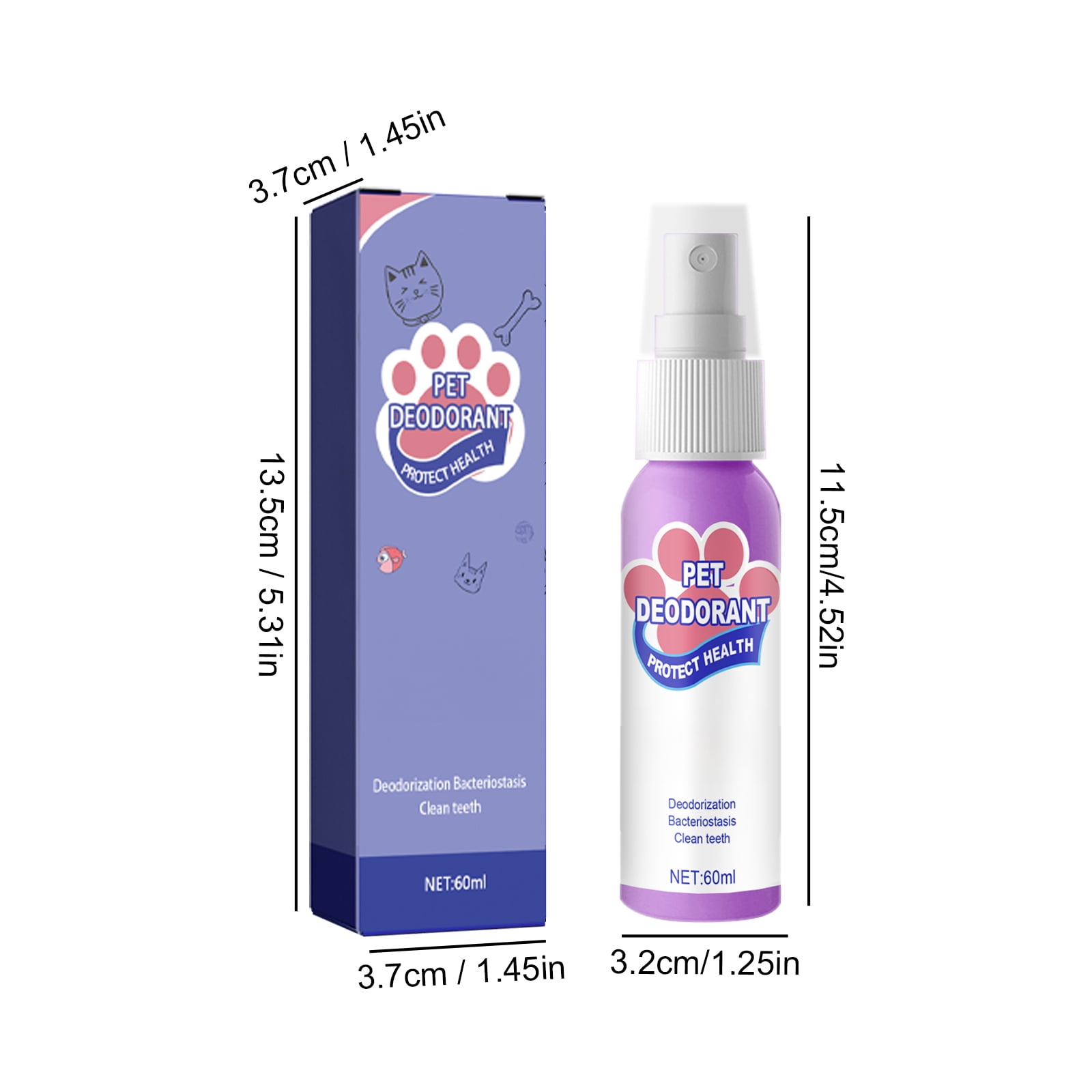 Alvantor Mint Flavor Dog Breath Freshener Spray for Pets with Tartar Control - 2.02 fl oz