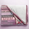 thumbnail image 4 of 18th Birthday Gifts for Girls Blanket, 18th Birthday Decorations for Girls, Best 18 Year Old Girl Birthday Gifts for Daughter Bestie Sister, Happy 18th Gift Ideas/Decor Throw Blankets 50"X60", 4 of 6