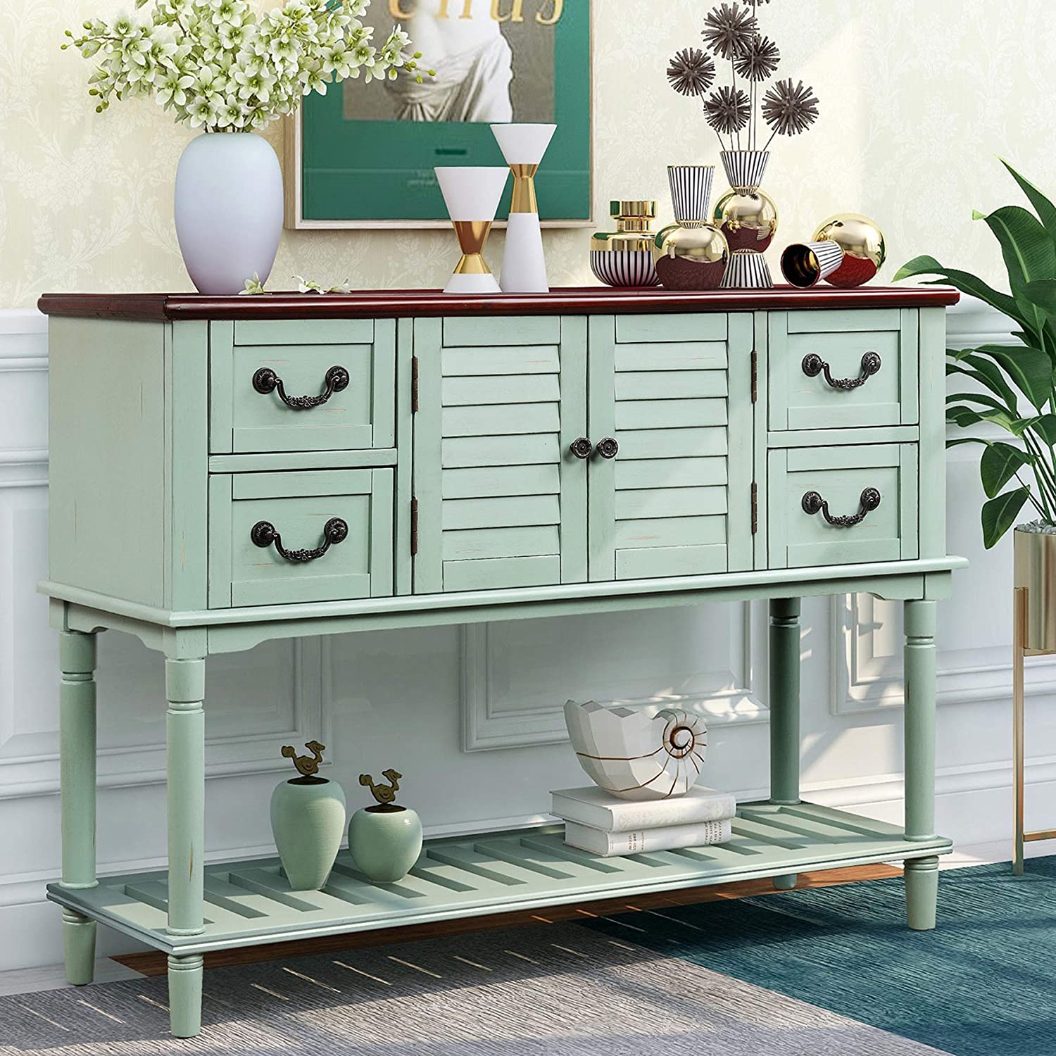 Console Table for Entryway Buffet Table Sideboard Sofa Table with