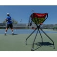 thumbnail image 4 of PowerNet Baseball Softball Tennis Ball Caddy, 36" Portable Practice Caddy with Wheels Holds up to 100 Tennis Balls, Baseball Holder (Wheeled Caddy), 4 of 6