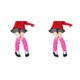 thumbnail image 4 of Sonducket Paquete de 2 calcetines hasta el muslo calentadores de piernas para diario fiesta de Halloween fucsia Type1 NO1, 4 of 6
