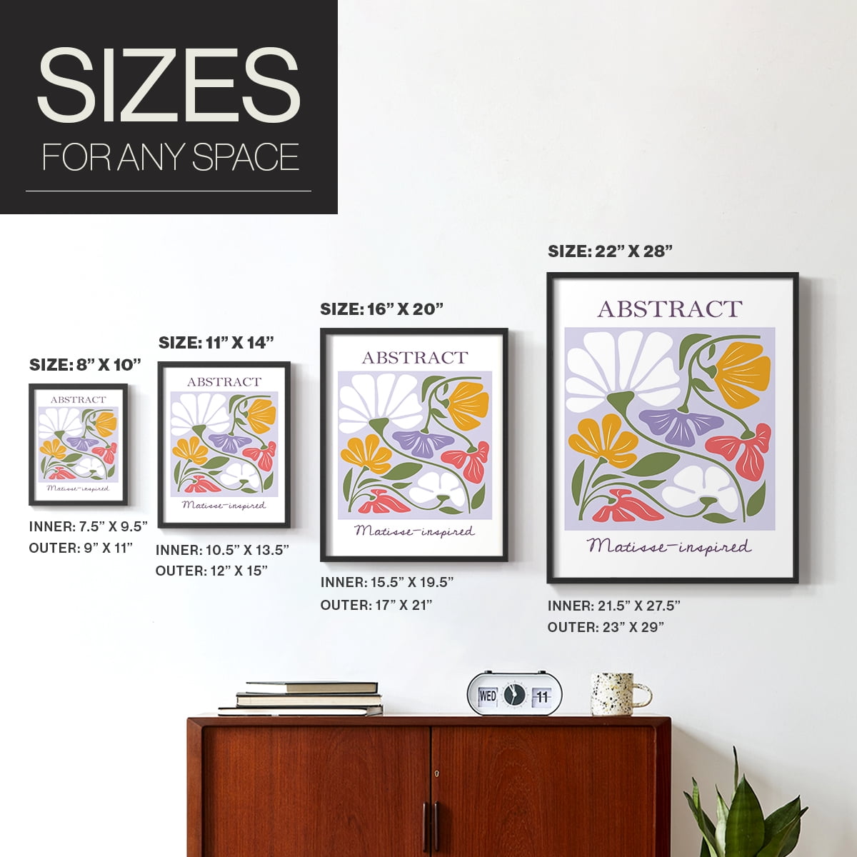 Matisse LX Framed Print - Solid Wood