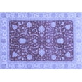 thumbnail image 1 of Ahgly Company Machine Washable Indoor Rectangle Oriental Blue Traditional Area Rugs, 8' x 10', 1 of 4