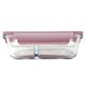 thumbnail image 2 of Refractario Rectangular Rosa de Cristal 1000 ml Aquila KN05, 2 of 8
