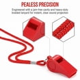 thumbnail image 2 of Lsupdaol 24 Pcs Sports Emergency Whistles Bulk with Lanyard for Coach Referee, 2 of 6