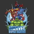 thumbnail image 2 of Men's Marvel Patriotic Heroes Graphic T-Shirt, 2 of 3