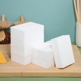 thumbnail image 4 of RENACLIPY 12 Pcs Rectangular Dish Wash Sponge Melamine White Household Tools, 4 of 8