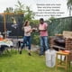 thumbnail image 3 of Cesta Rodante Para Asar, Cesta Cilíndrica De Malla De Alambre Para Parrilla, Acero Inoxidable, Fácil Limpieza Con Tenedor Para Fiesta, 3 of 7