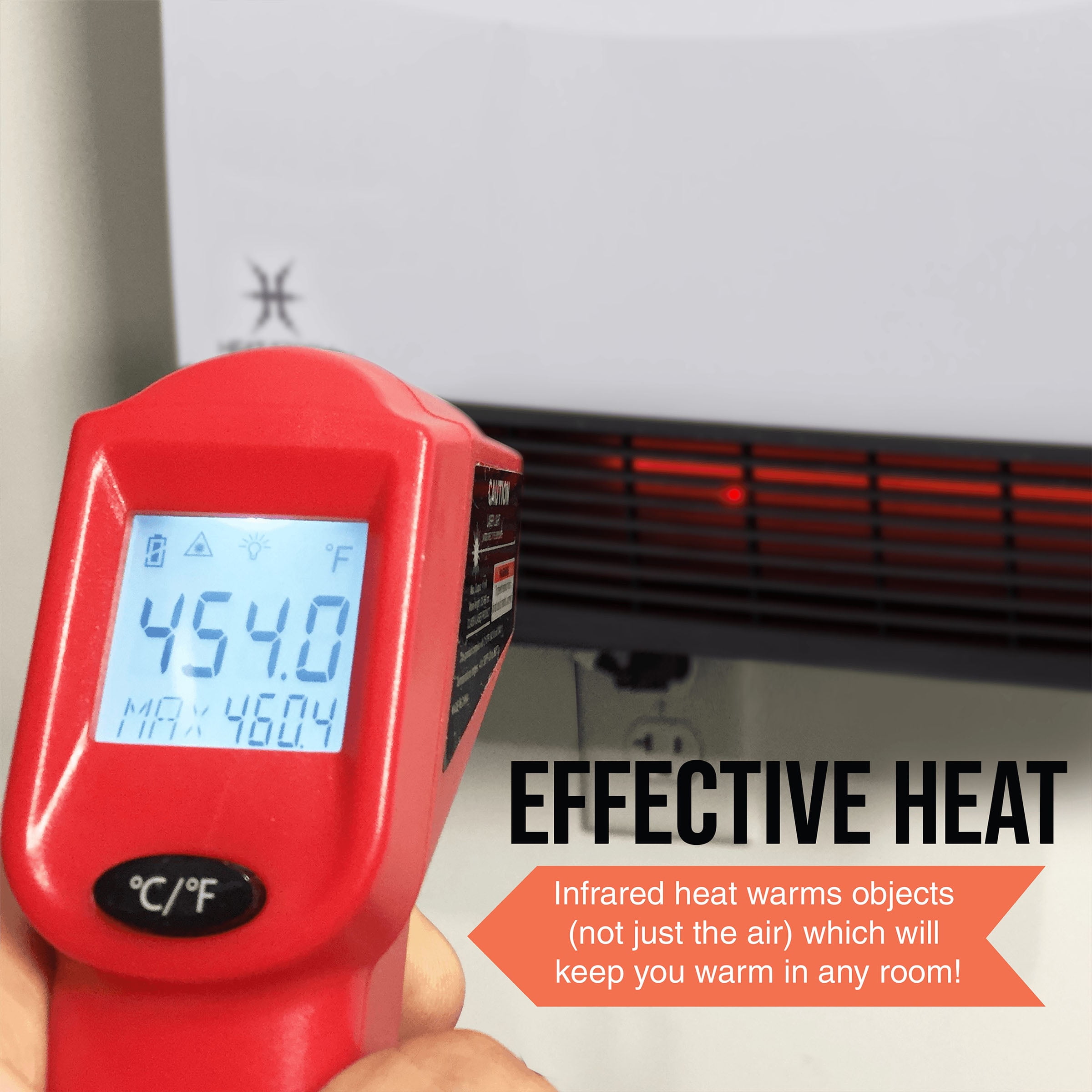 Heat Storm Phoenix 1500W Wifi Infrared Space Heater, Indoor, White,  HS-1500-PHX-WIFI - Walmart.com