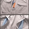 thumbnail image 6 of gbyLJF Men's Short Sleeve Shirts Military Work Fishing Shirts Button Down Breathable Outdoor Hiking Tops, 6 of 7