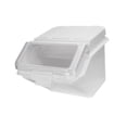thumbnail image 2 of DimyFew Flour Bin Flour Container Commercial Versatile Supplies Rice Storage Container Storage Bin for Grain Cereal Dry Food Pet Food 47L, 2 of 8