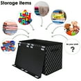 thumbnail image 3 of Homyfort Toy Box Chest Storage Organizer for Boys Girls - Large Kids Collapsible Toy Bins Container with Lids and Handles for Bedroom ,Playroom,Nursery,Clothes,Stuffed animals ( Black), 3 of 9
