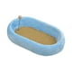 thumbnail image 4 of Cama ovalada para gatos, rascador, protector de muebles, nido con pelota de juguete para perseguir Azul, 4 of 9