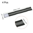 thumbnail image 2 of Uxcell Reflective Bands for Arm Wrist Ankle Leg 14x2 Inch Strip Wide for Cycling Running Walking Black 4 Pack, 2 of 5