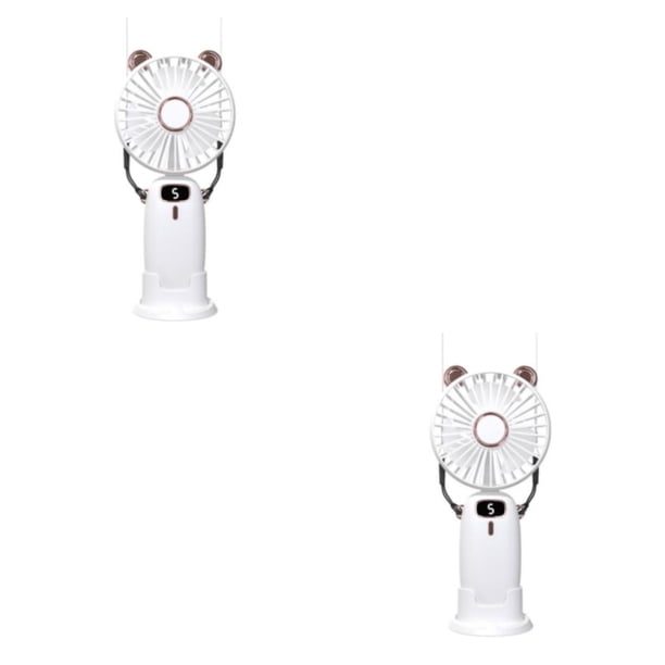 Ventilador portátil Plegable Wosthever Tipo 2 Blanco Funcionamiento silencioso