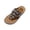 Gray, variant on Wensltd Women Wide Width Sandals Summer Floral Thong Sandals Solid Color Breathable Beach Daily Outdoor Walking