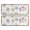 Pioneer Flower Floral, variant on Kitchen Rugs Sets Of 2,Pioneer Flower Floral Print Pattern Anti Fatigue Kitchen Mat Rugs Non Slip Washable,Decorative Kitchen Floor Mats for Kitchen,Sink,Laundry,17"x47" 17"x47"