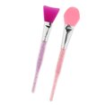 thumbnail image 4 of 2pcs Cepillo de Maquillaje de Silicón de Aplicador de Facial Suave Herramienta + 5pcs Set de Cepillos de Maquillaje Aplicador de de Pestaña Sunnimix Cepillo para mezclar mascarilla de barro, 4 of 8
